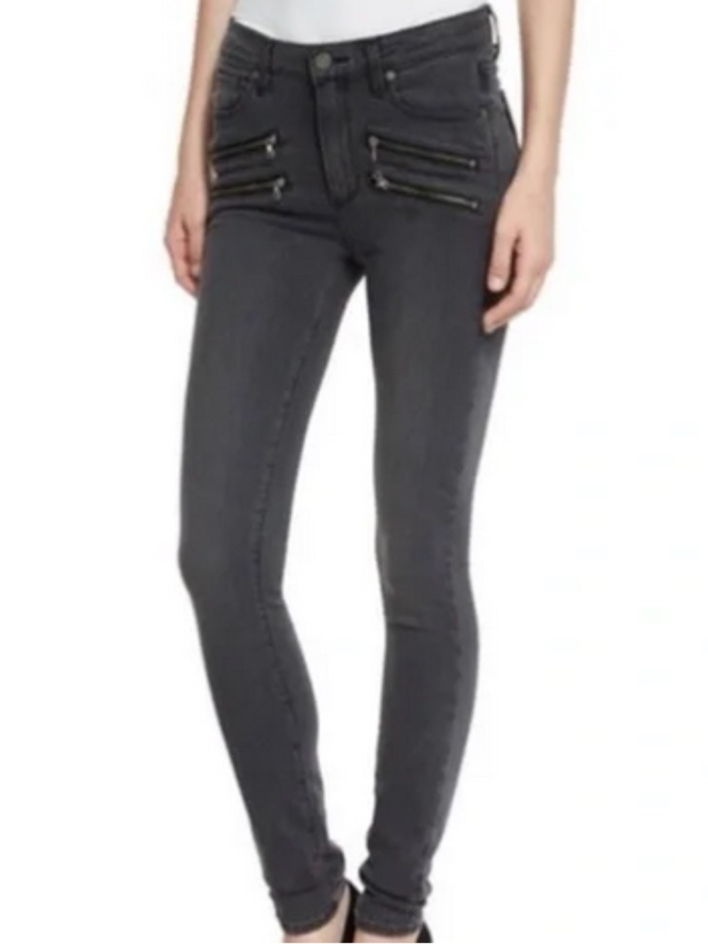 Paige edgemont skinny ankle jeans size 24